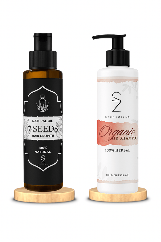 Hair Care bundle 150ml Oil + 150ml Shampoo STOREZILLA 