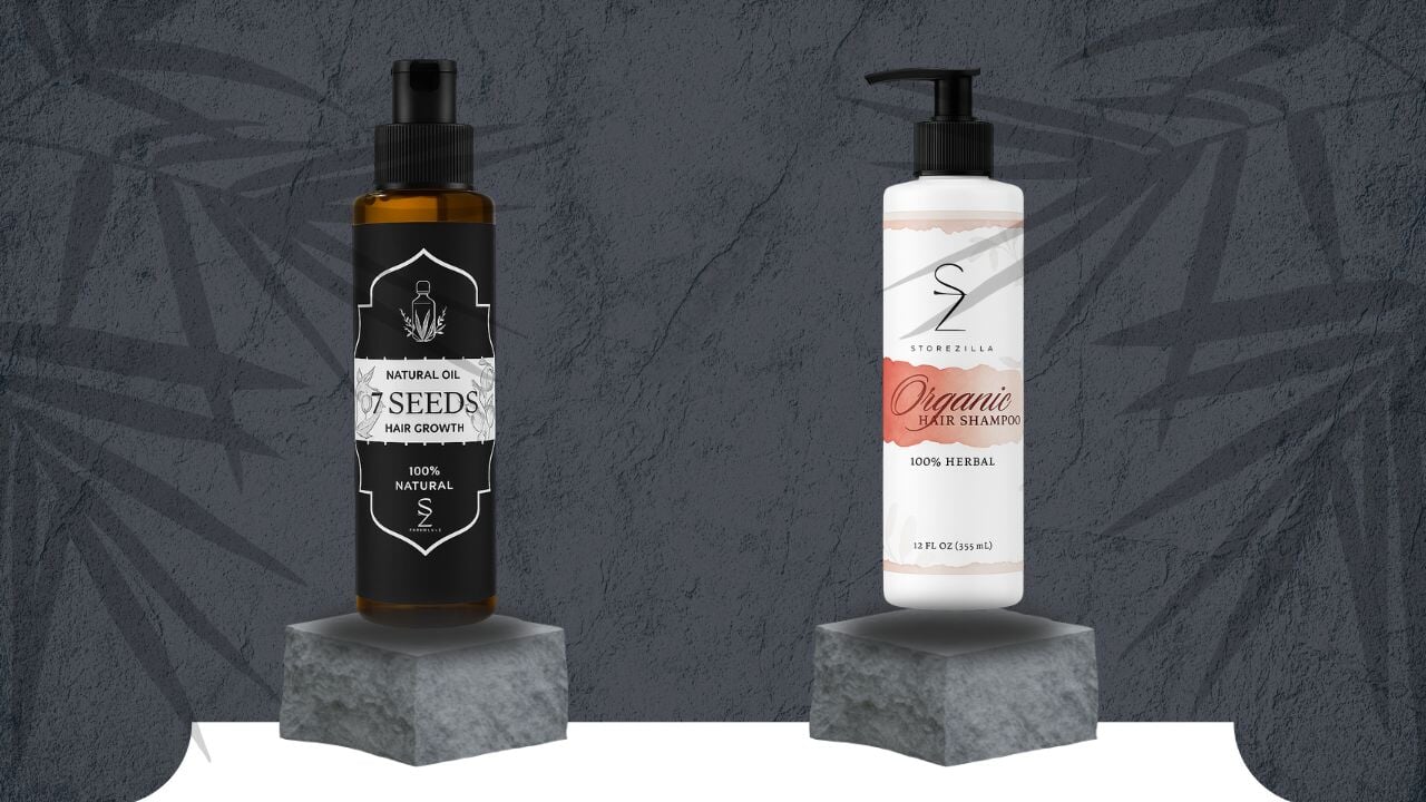 Hair Care bundle 150ml Oil + 150ml Shampoo STOREZILLA 